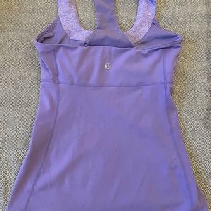 Vintage Lululemon scoop neck tank- Purple- Size 6
